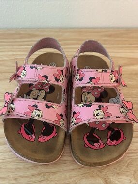 Disney Minnie Mouse Toddler Sandals Size 9 – Pink Character Shoes Cute Summer